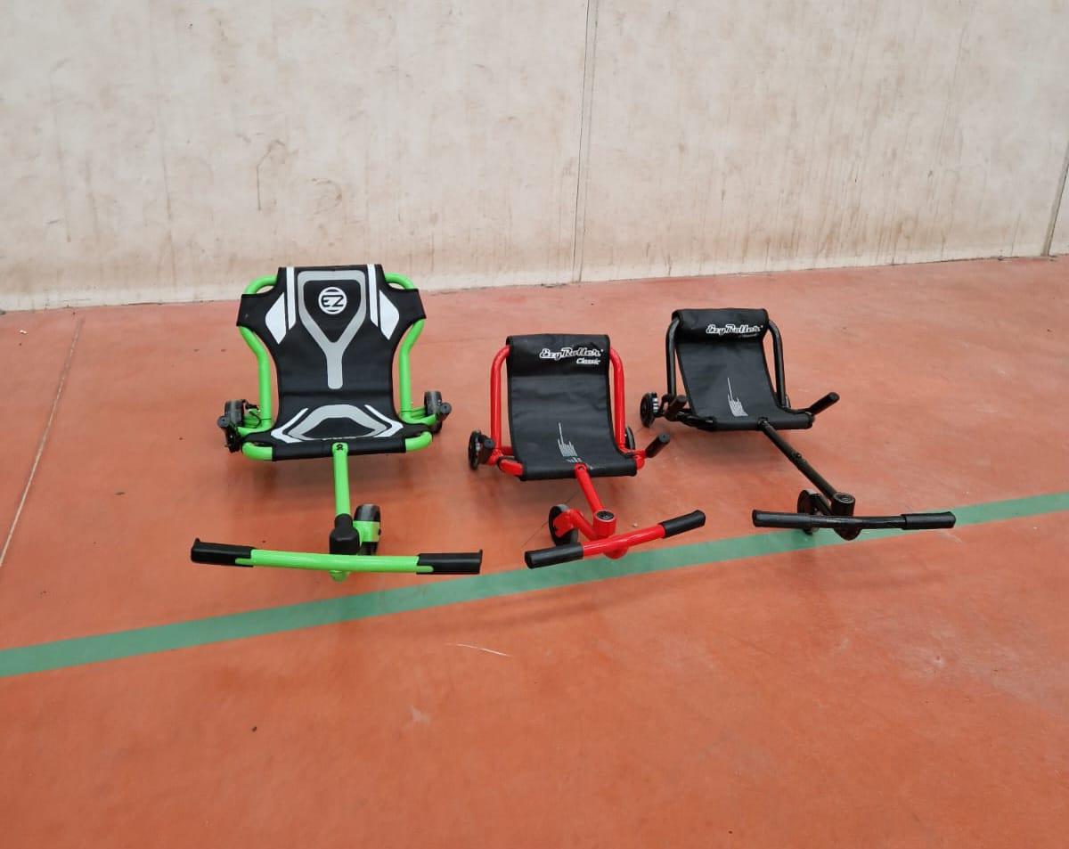 Material preparado para una actividad